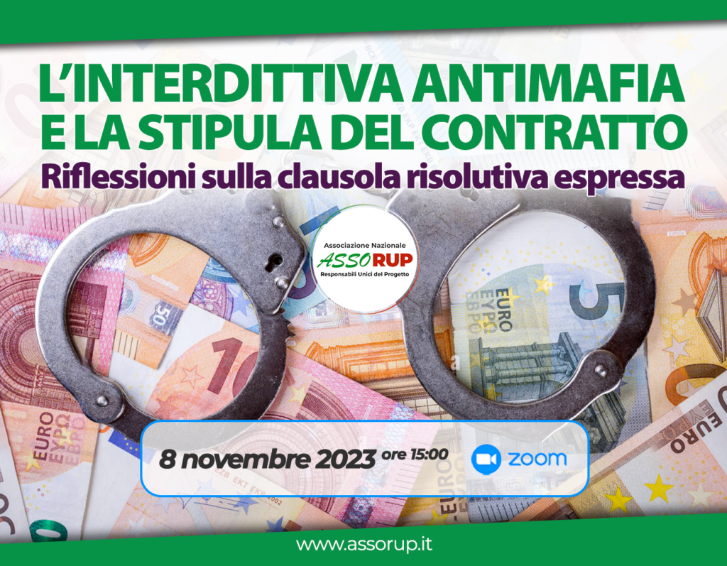 seminario ASSORUP antimafia