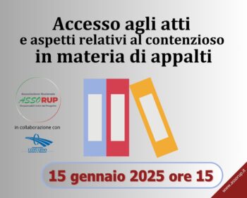 Accesso agli atti e aspetti relativi al contenzioso in materia di appalti - 1